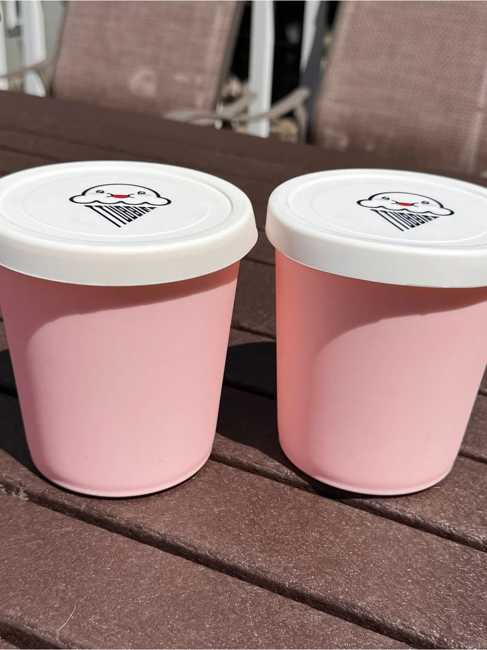 Ttubbiez Freezer Containers for Homemade Ice Cream-Set of 2